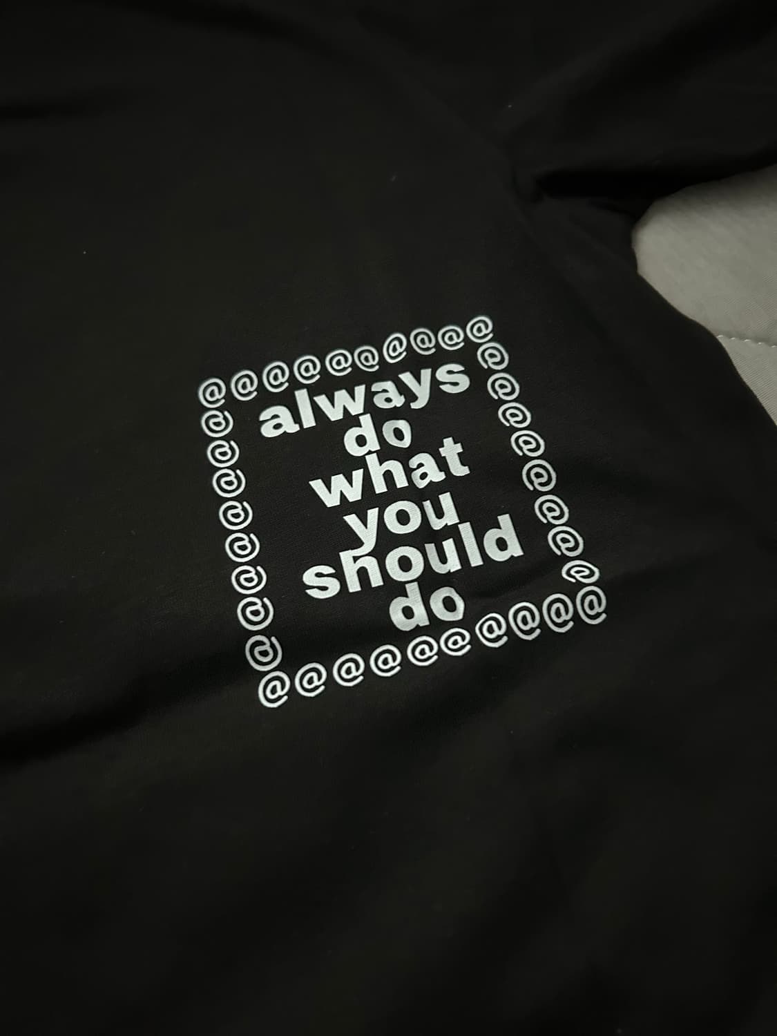 always do what you should do 반팔 상품이미지2