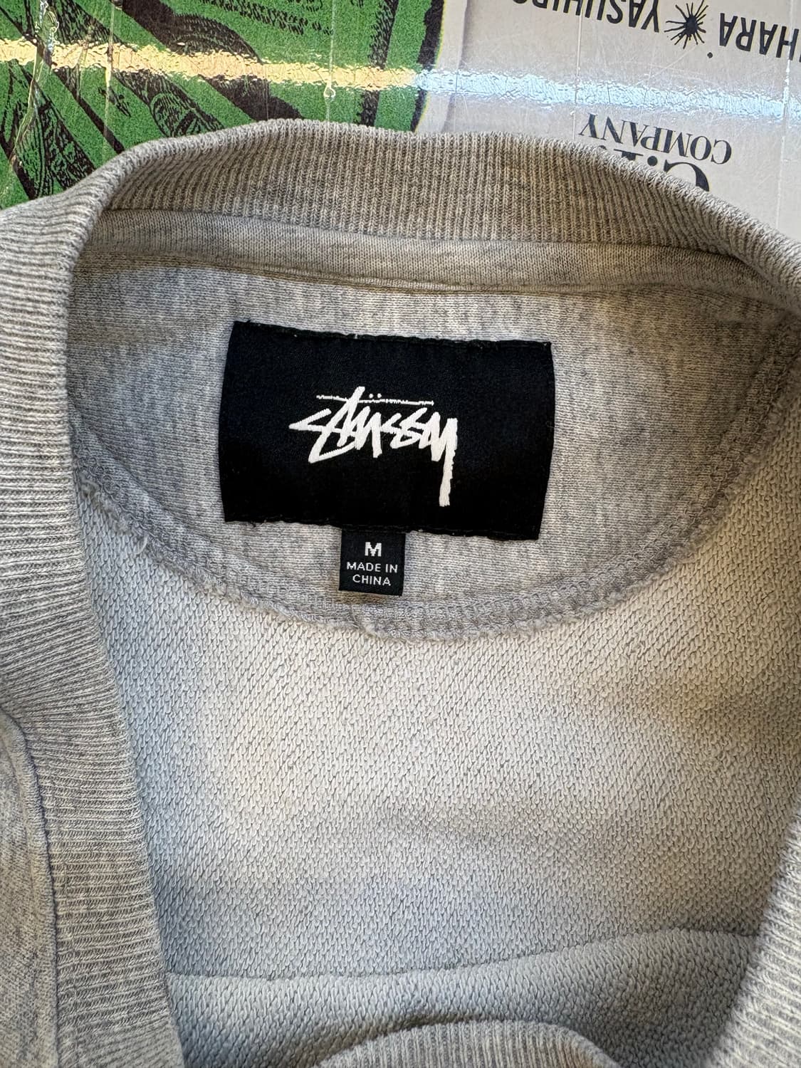 스투시 베이직 크루넥 맨투맨 상품이미지3