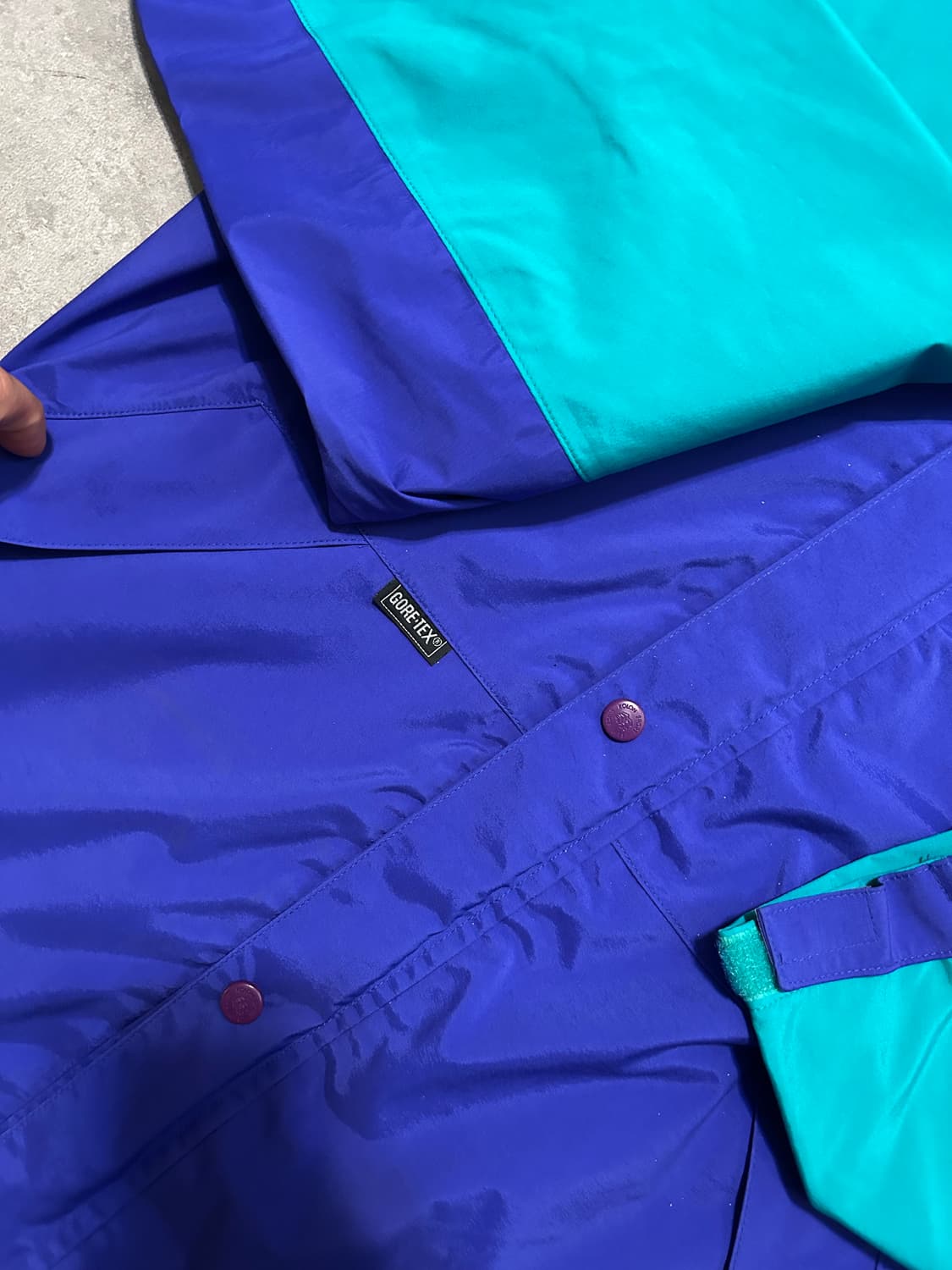 90s 코오롱상사 고어텍스 빈티지 윈드브레이커 자켓  100size  상품이미지3