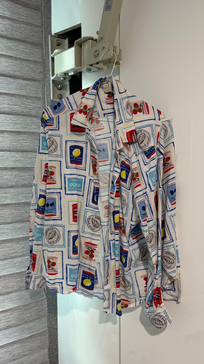 알록달록 빈티지 셔츠 L사이즈 상품이미지1