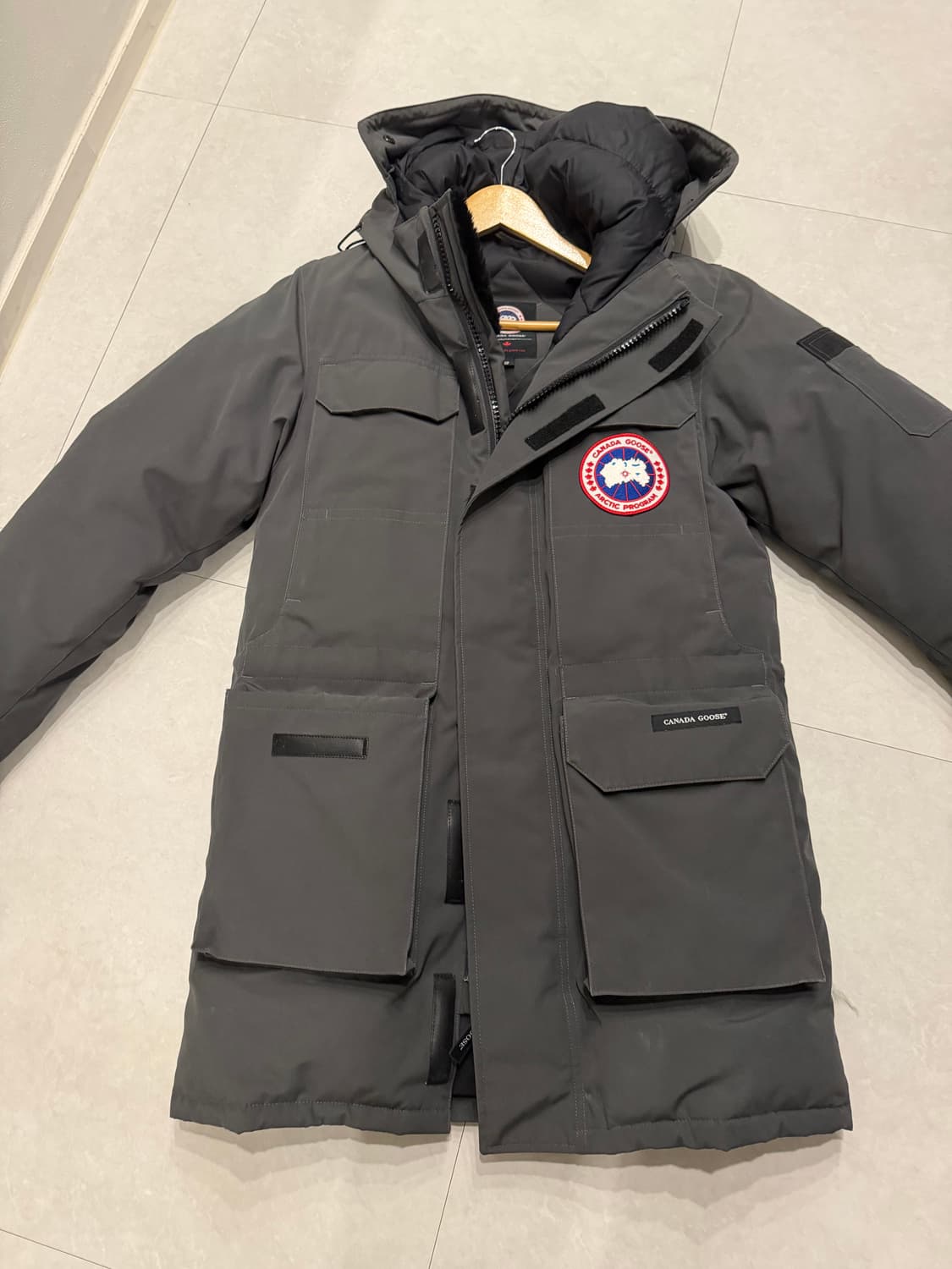 캐나다구스 익스페디션 남성 S 사이즈 그레이 상품이미지7