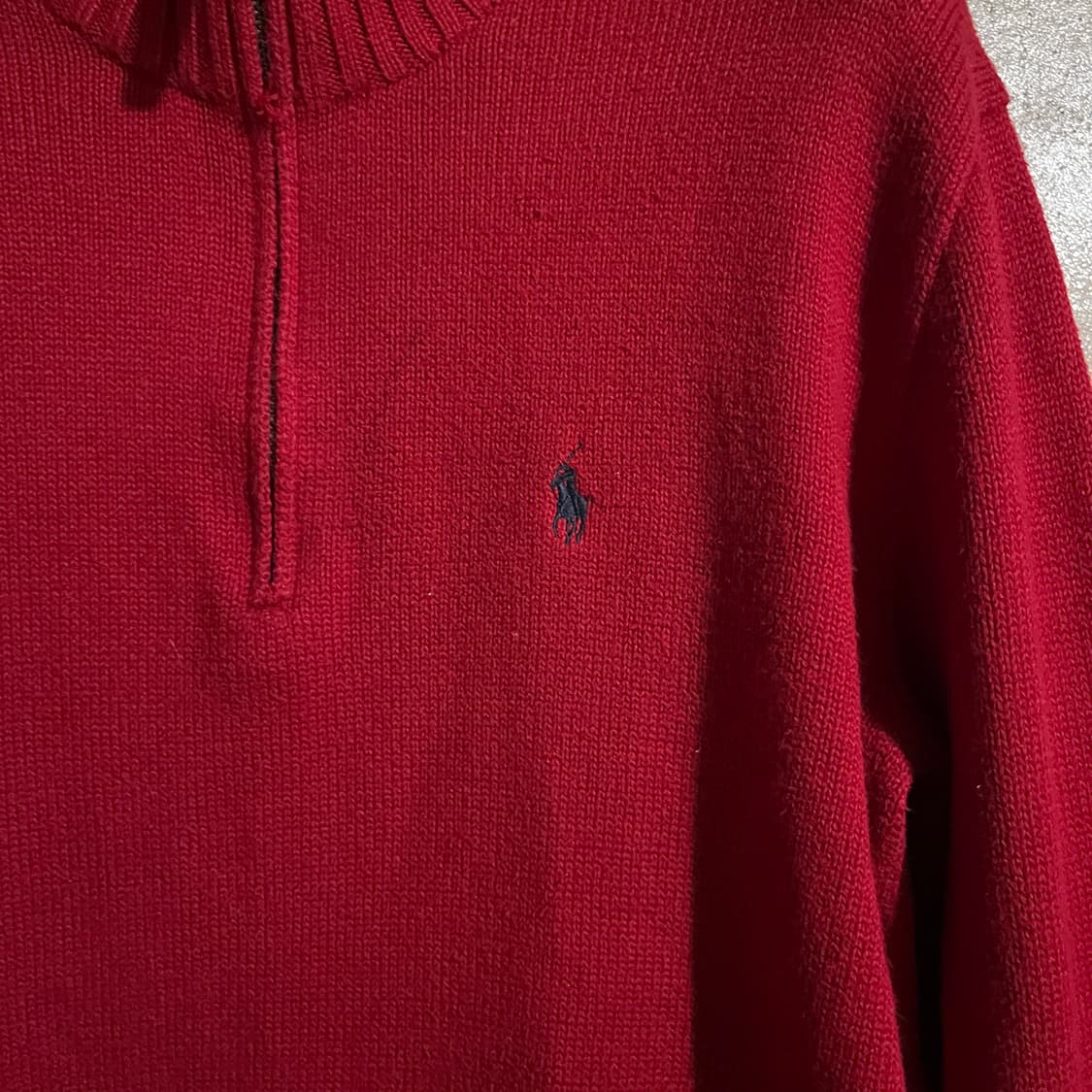 폴로랄프로렌 반집업 니트 상품이미지6