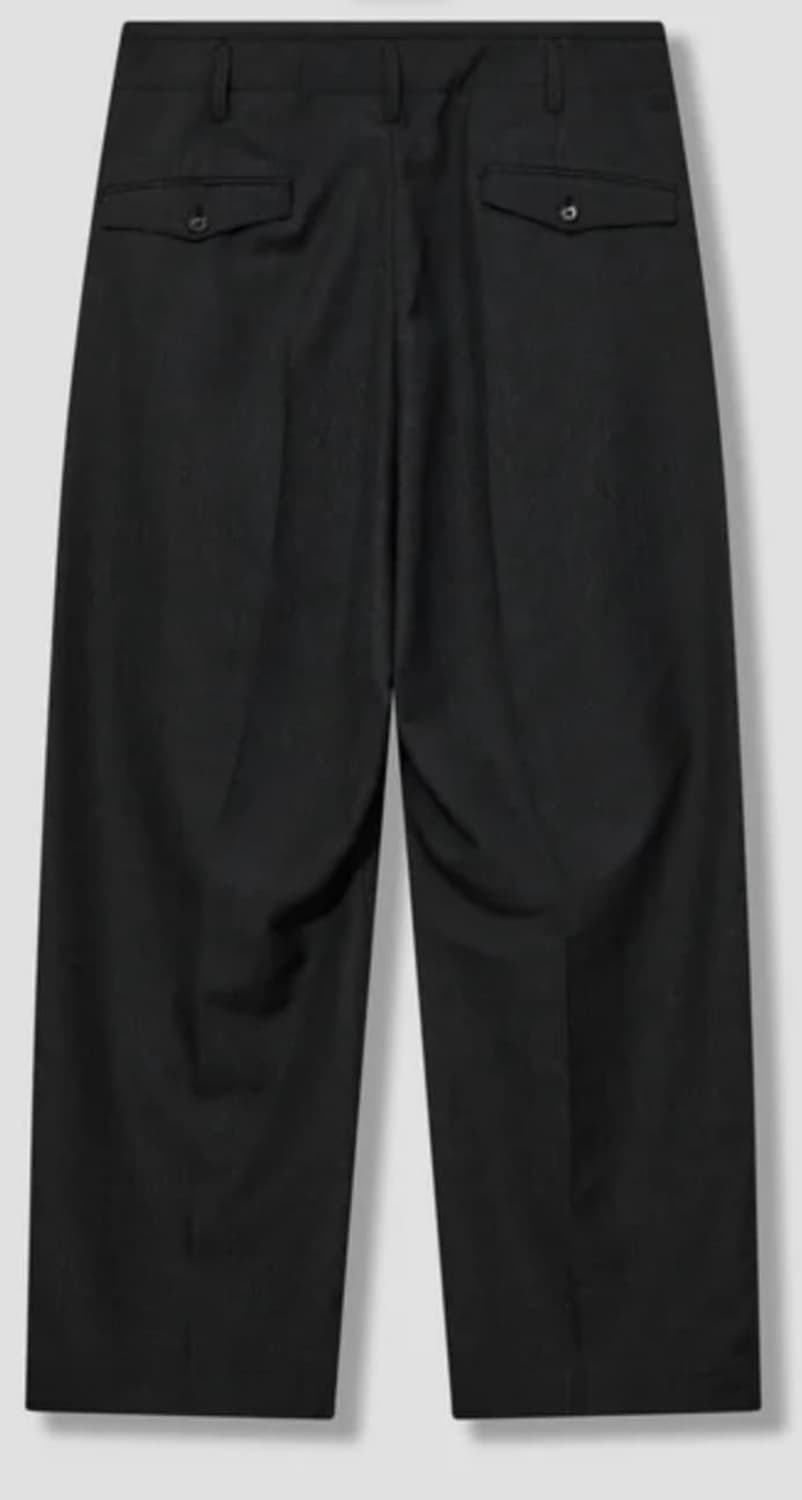 르메르 24FW 더블 플리츠 팬츠 슬랙스 다크그레이/46 상품이미지3