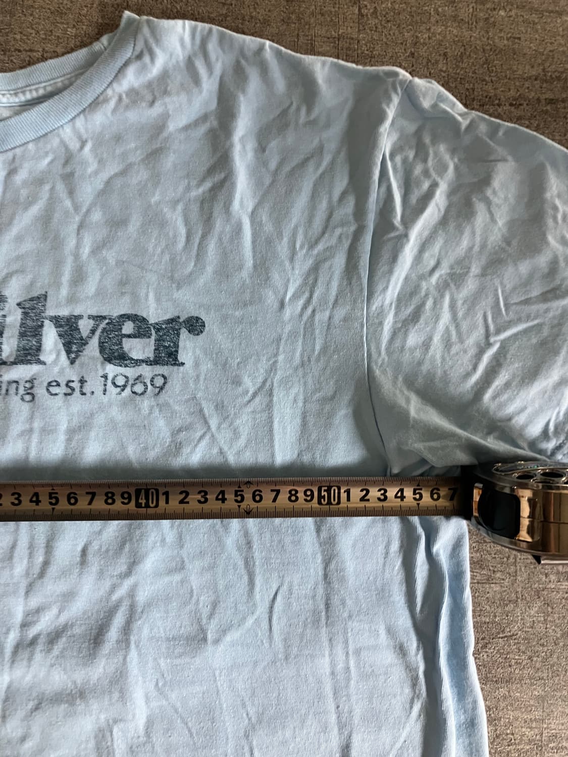 일본빈티지 Quiksilver 퀵실버 올드스쿨아메카지 반팔티셔츠 상품이미지2