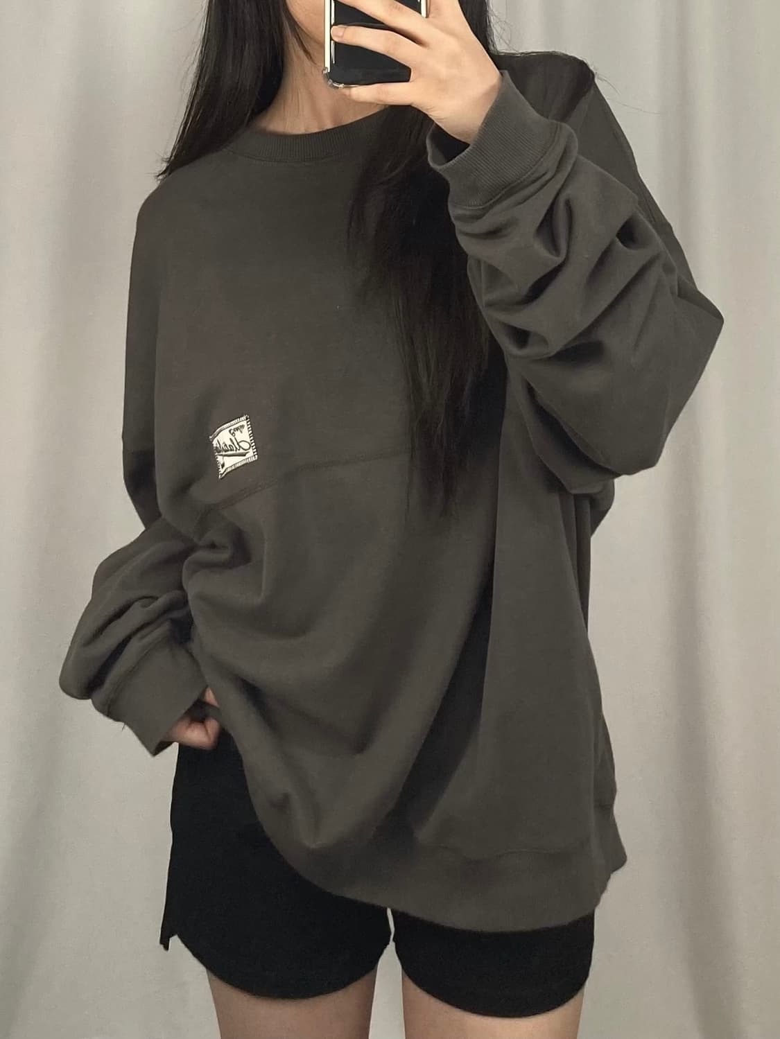 마뗑킴 오버핏 맨투맨 상품이미지2