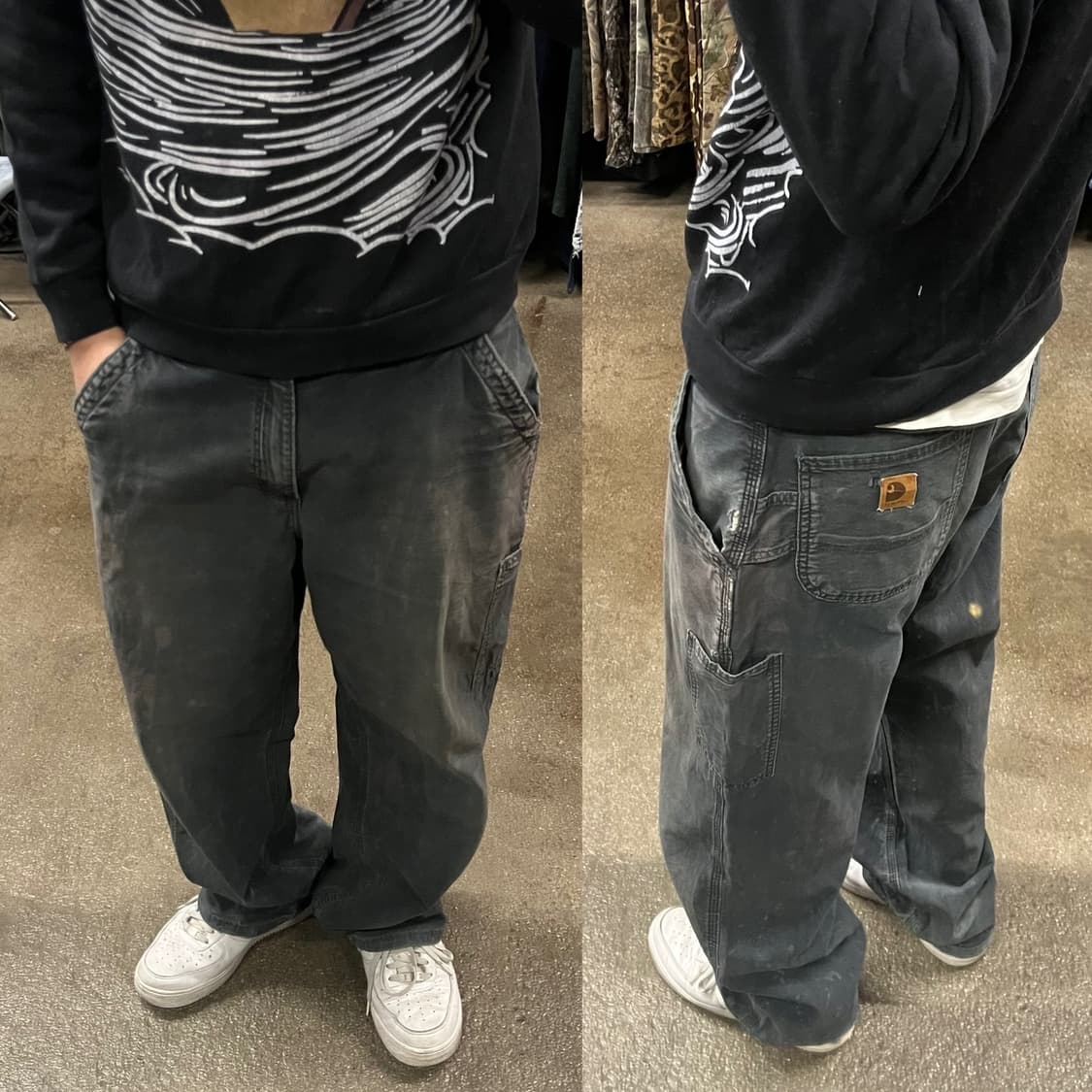 Carhartt 덕 카펜터 워크 팬츠 (34“) 상품이미지6