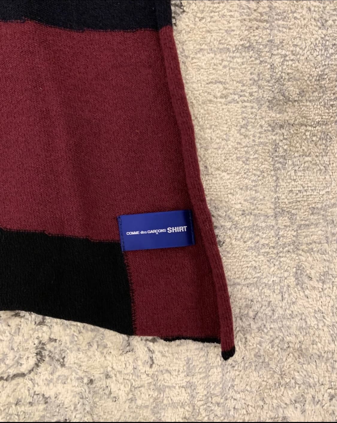 꼼데가르송 셔츠 머플러 상품이미지5