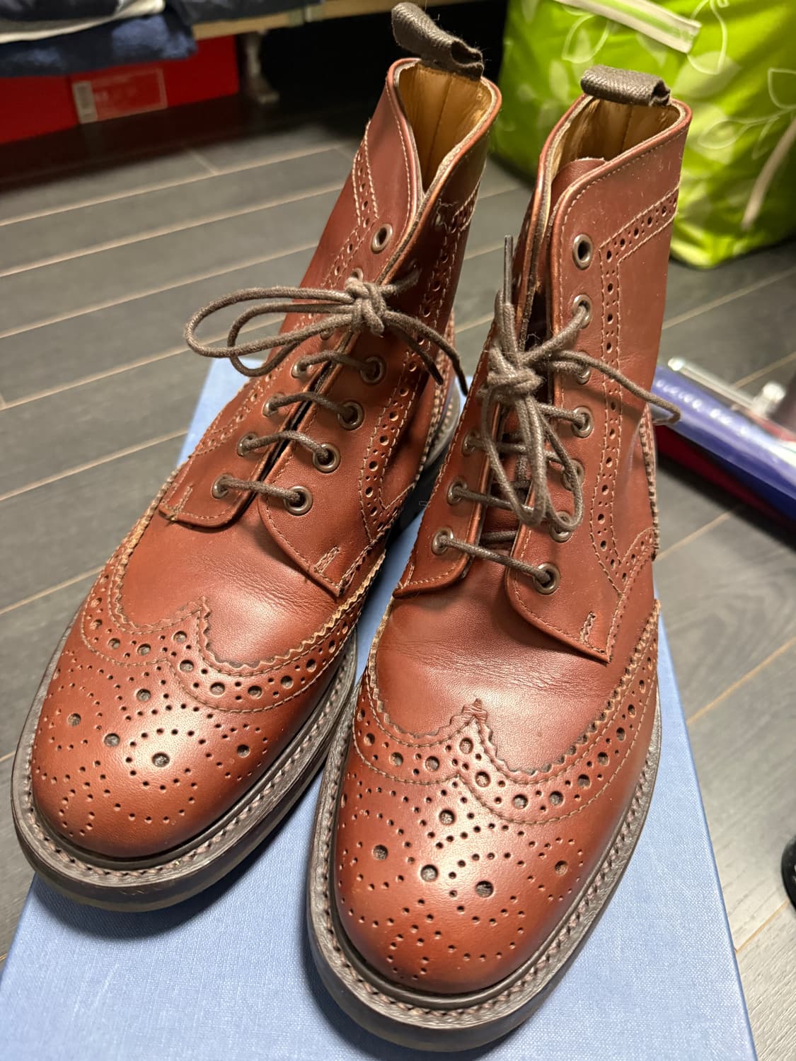 샌더스 챌든햄 브로그 부츠 상품이미지1