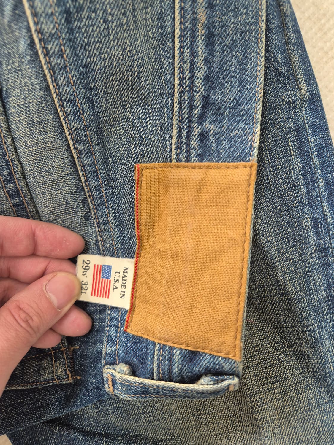 제이크루 wallace & barnes 셀비지 데님 상품이미지3