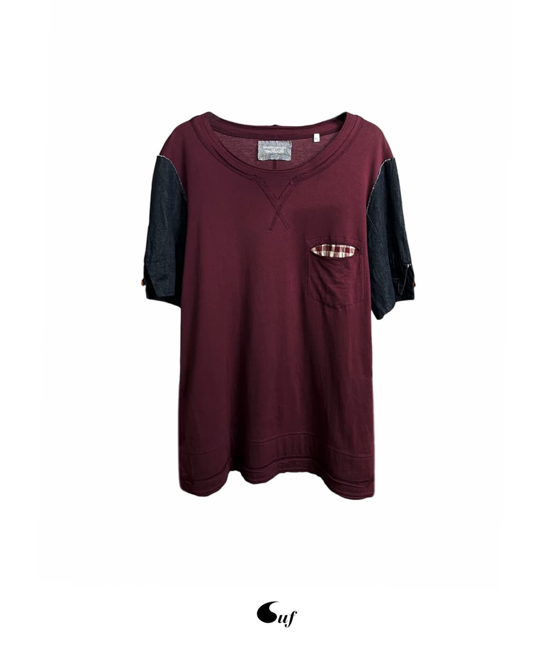 rough layered T-shirt 상품이미지1