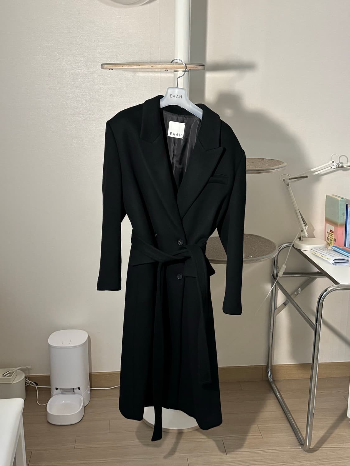 Eaah 이아 오버사이즈 더블코트 상품이미지5