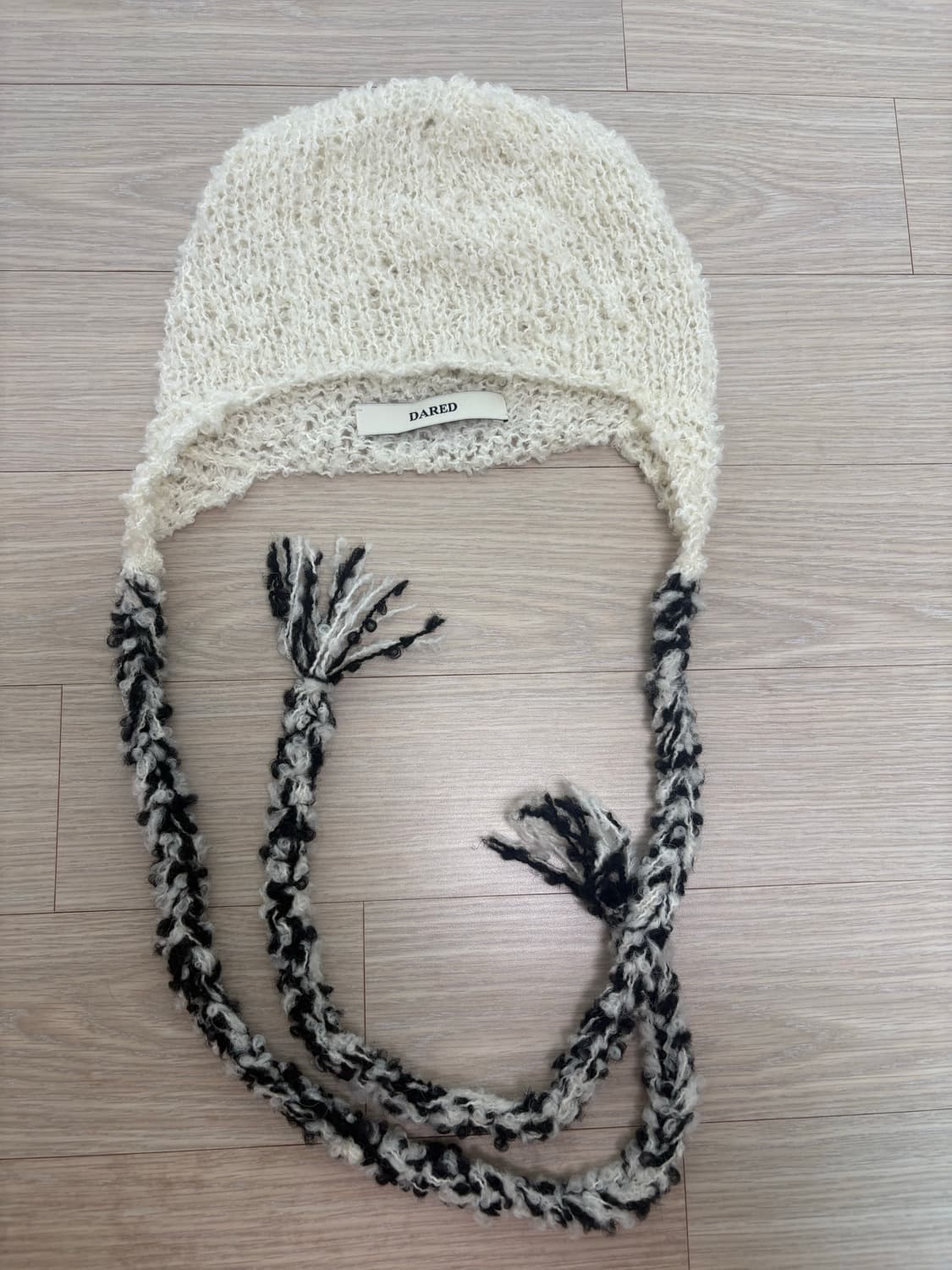 데어드 HANDMADE BRAID WOOL BONNET 상품이미지4