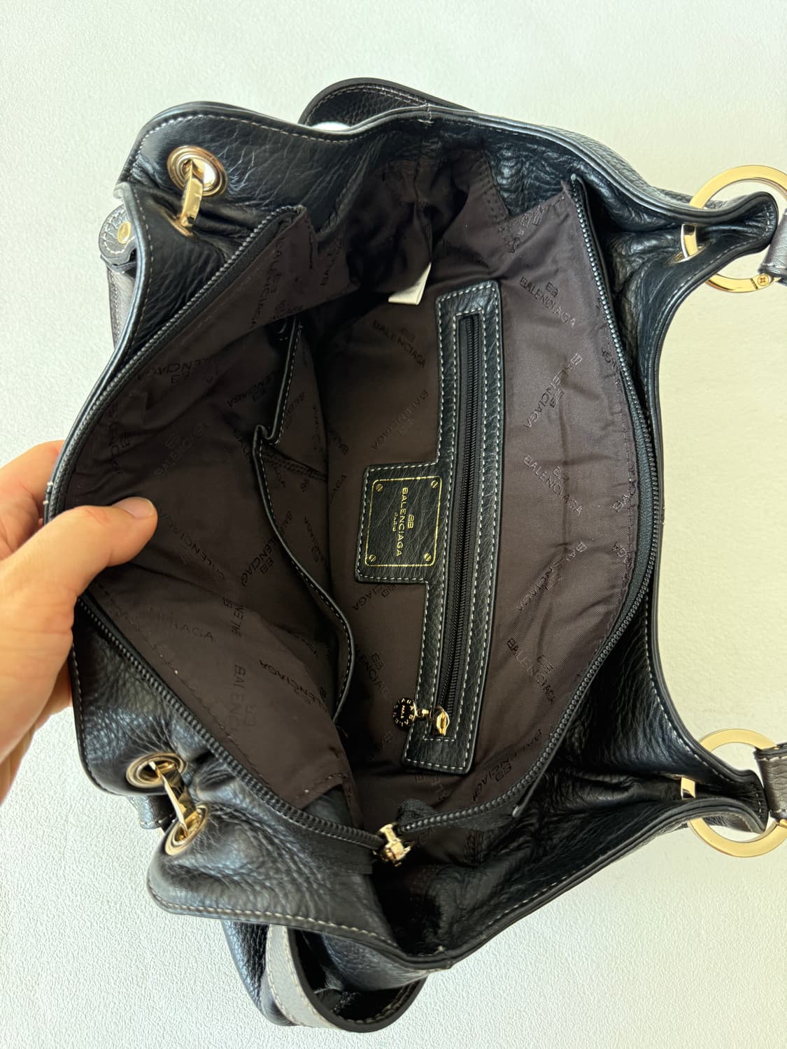 발렌시아가(Balenciaga) 레더 숄더백(금강 라이센스) 상품이미지8