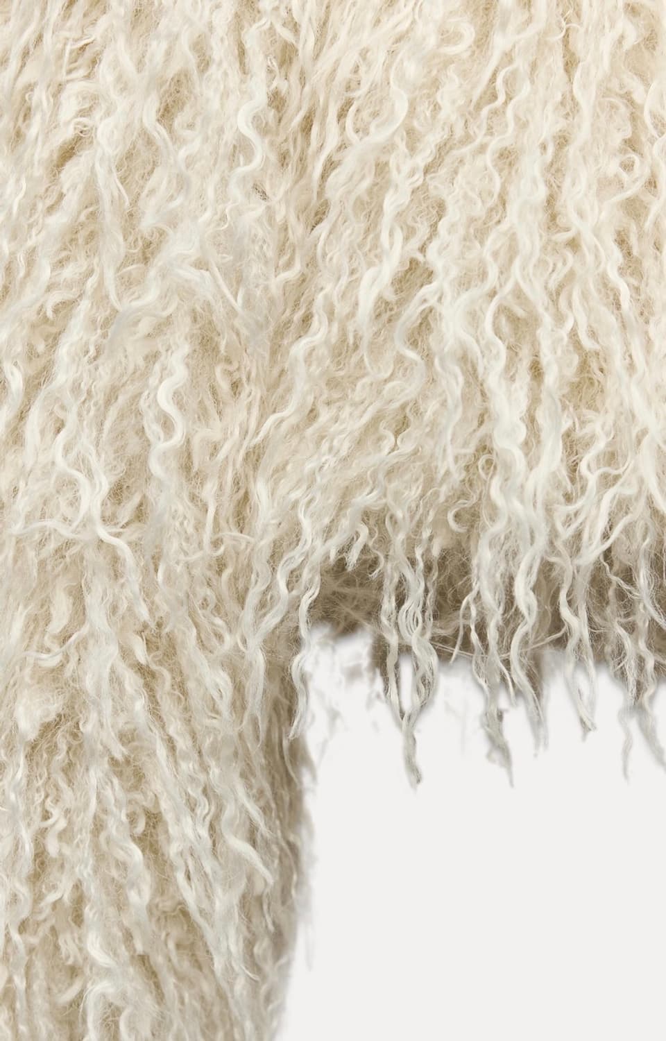 자라 퍼 자켓  (새상품) 상품이미지4