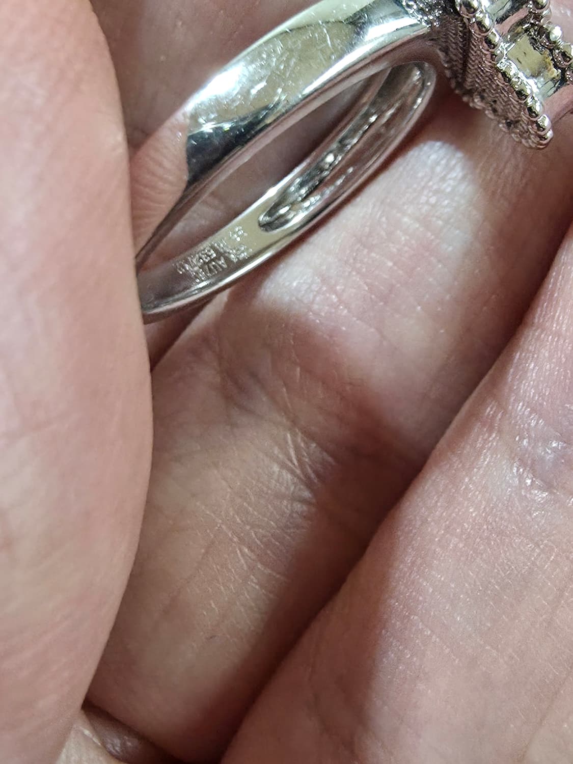 반클리프 기요세 반지(실버)사이즈18호 상품이미지2