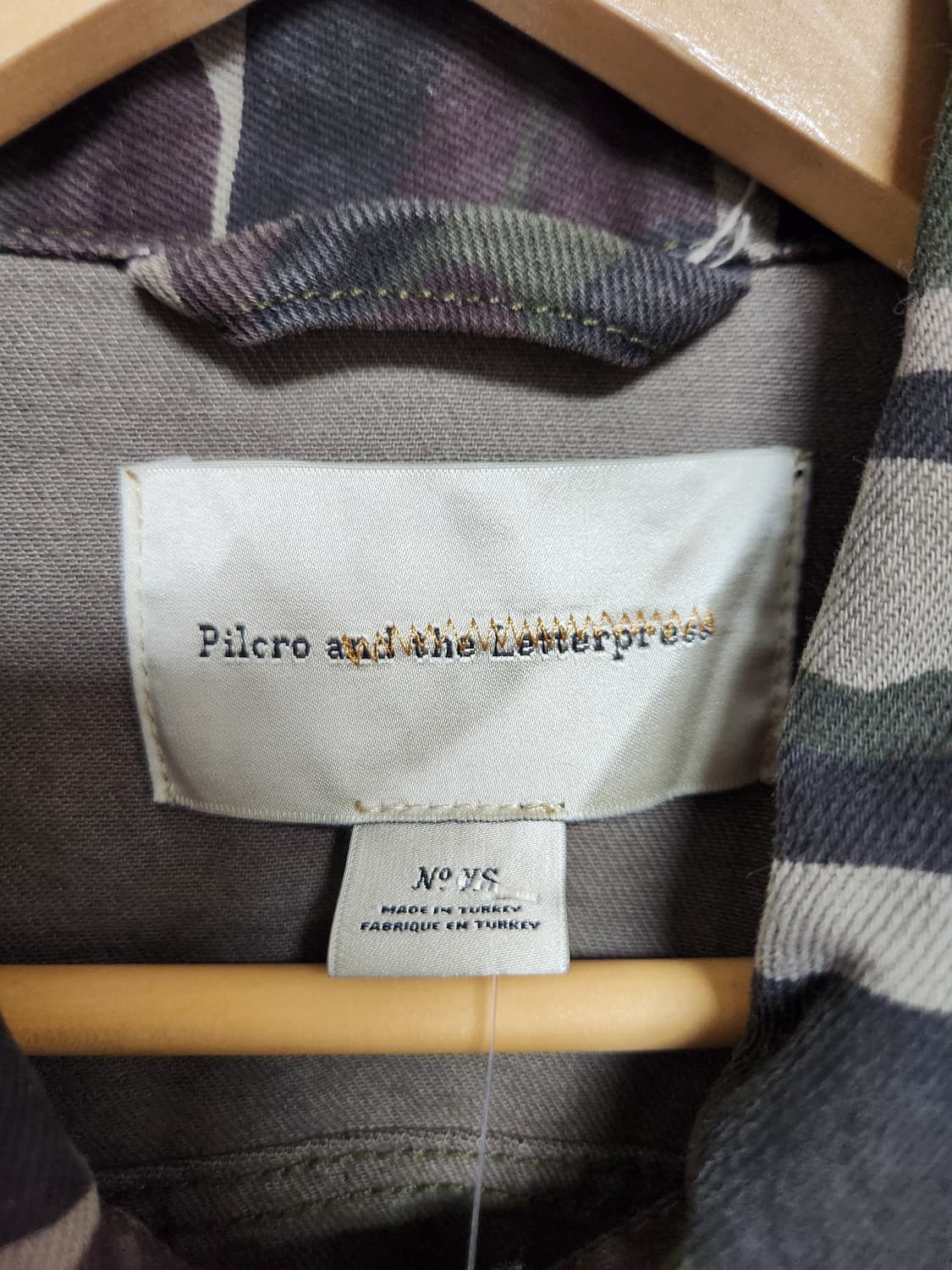 필크로앤더레터프레스 밀리터리 자켓 XS - J52 상품이미지4