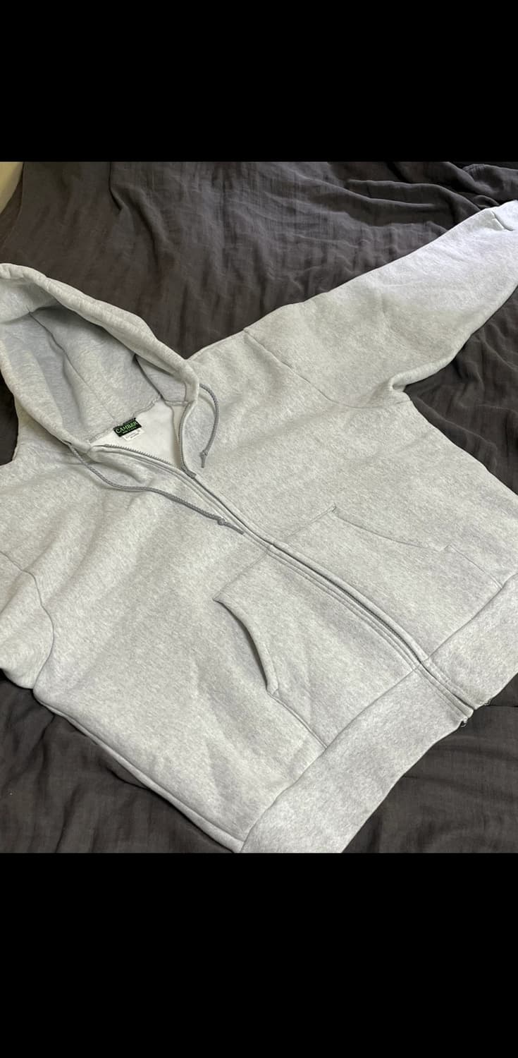 캠버(camber) 스웻 지퍼 후디 헤더그레이 2XL 상품이미지1