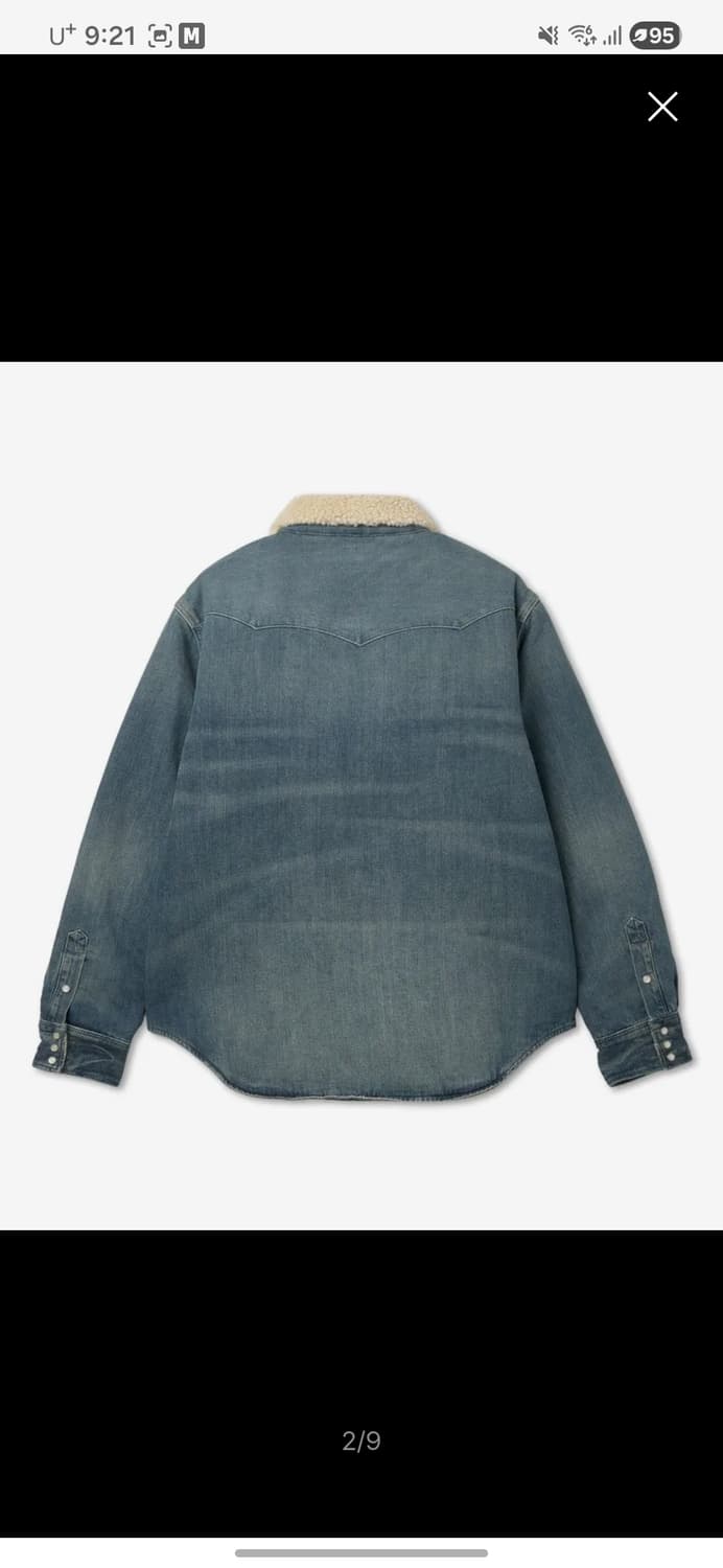 폴로랄프로렌 플리스 데님 웨스턴 셔츠재킷 상품이미지2