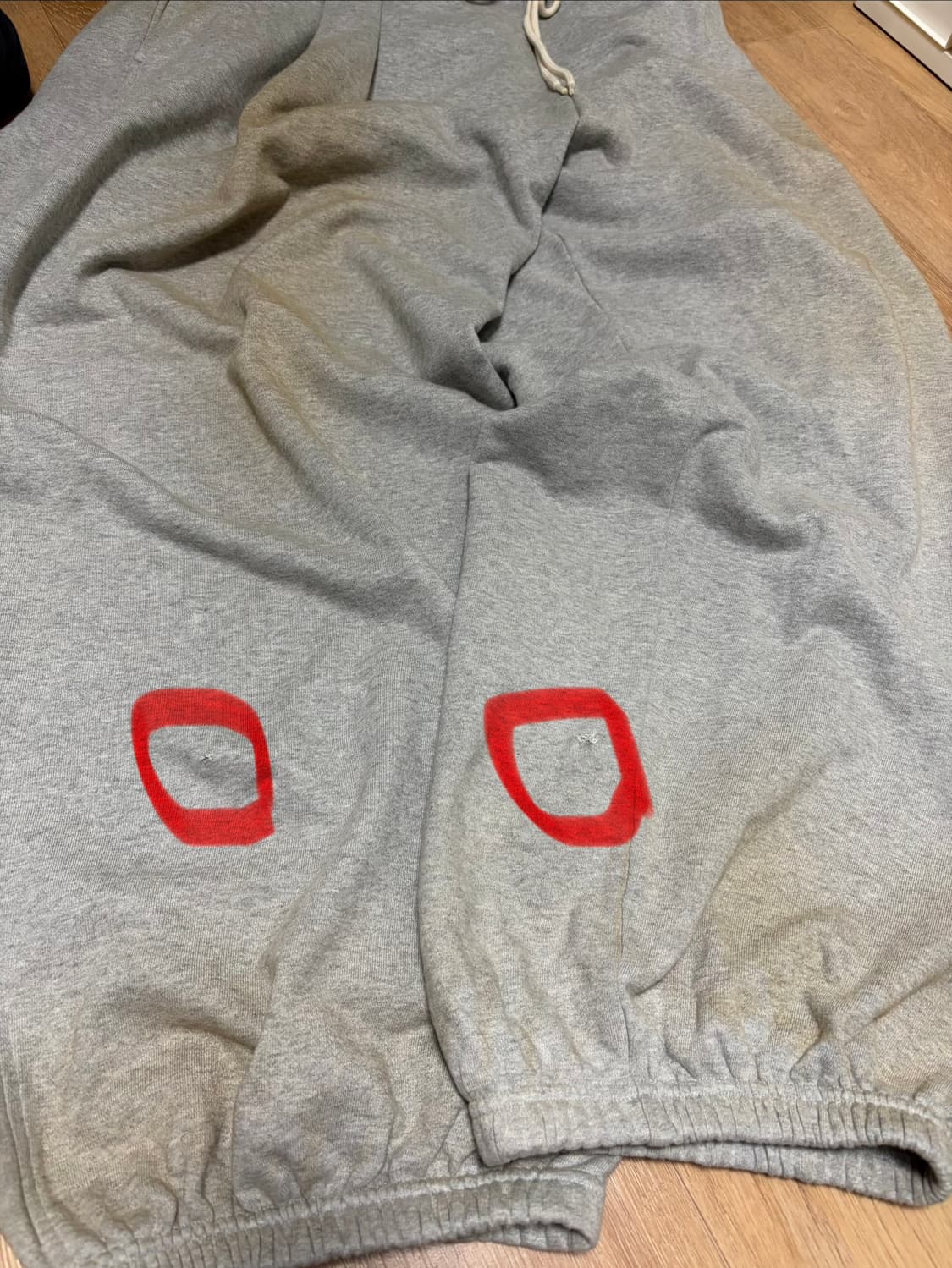 LCDC 스프레이 워시드 플리츠 디테일 트라우저 상품이미지7