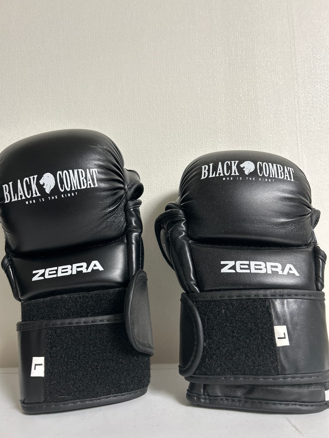 블랙컴뱃 지브라 콜라보 mma글러브 상품이미지1