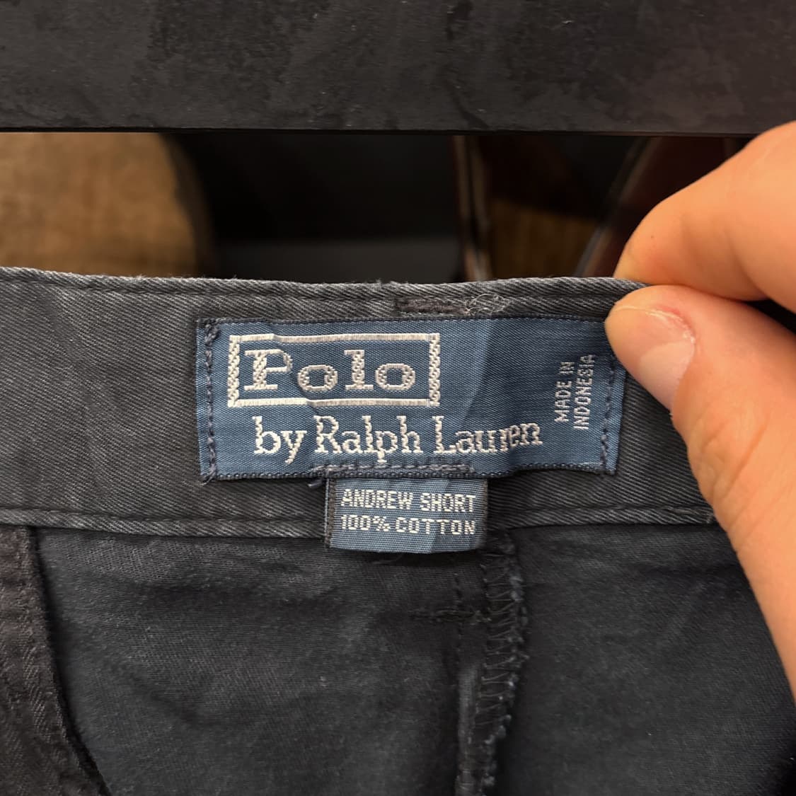 90s 폴로 랄프로렌 투턱 플리츠 앤드류 쇼츠 치노팬츠 N1118   상품이미지8