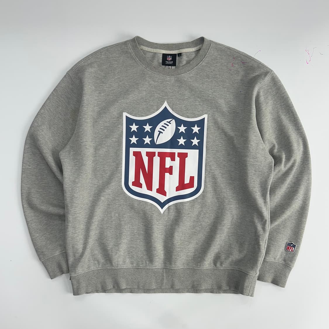 NFL 빅 로고 그레이 맨투맨 상품이미지3