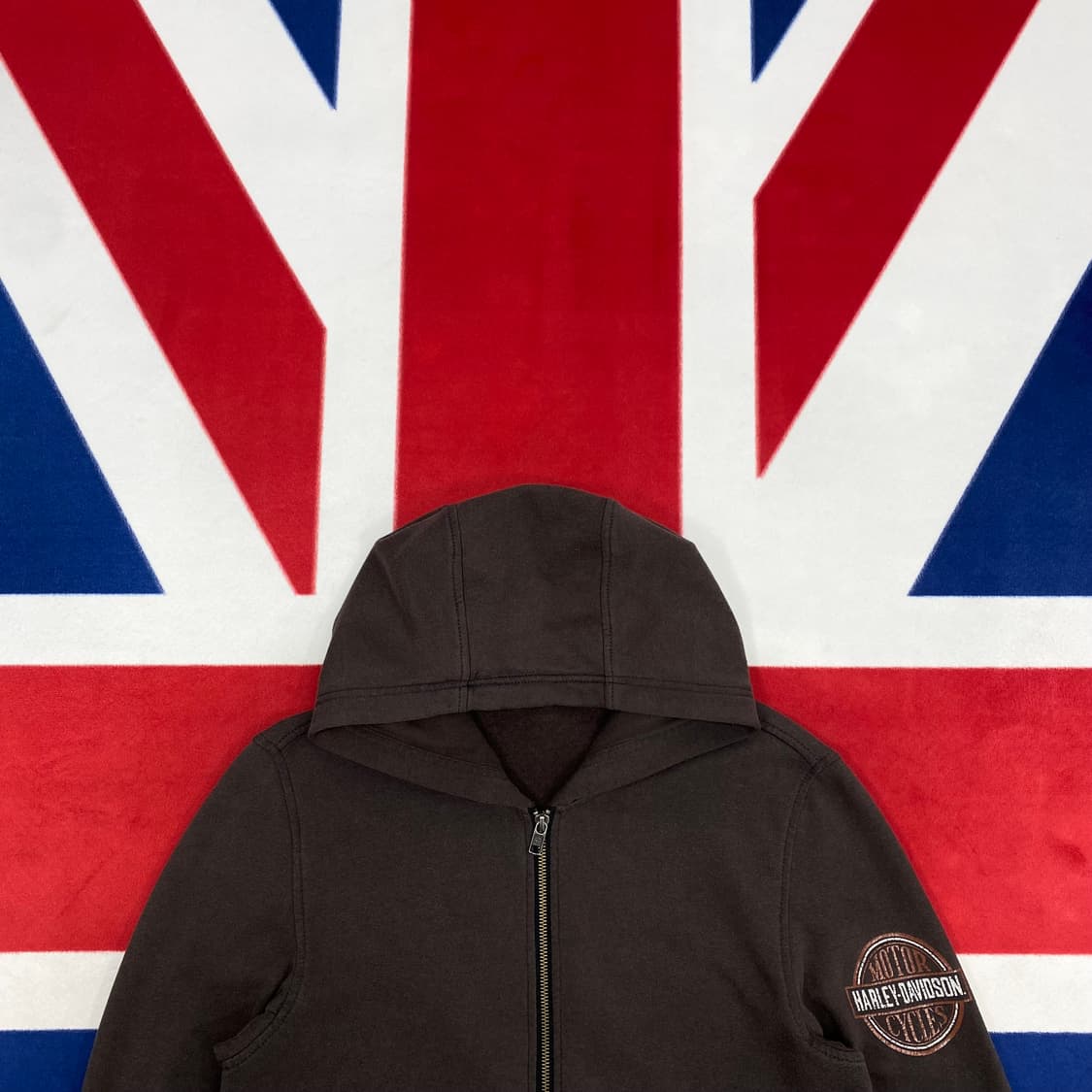  할리데이비슨 후드집업 실측 M -L  상품이미지3