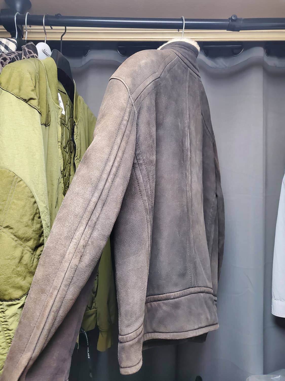 휴고보스 리얼레더 무스탕  상품이미지6