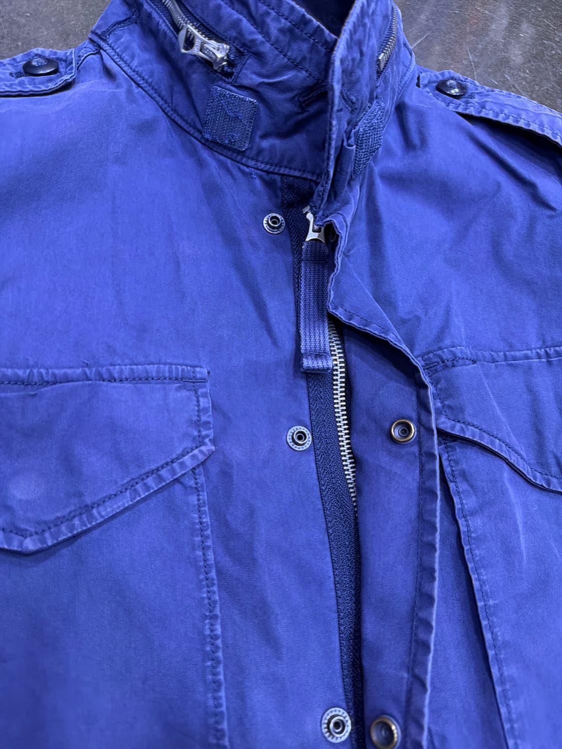 데님앤서플라이 필드 야상자켓 M65 성조기 네이비 M 상품이미지5