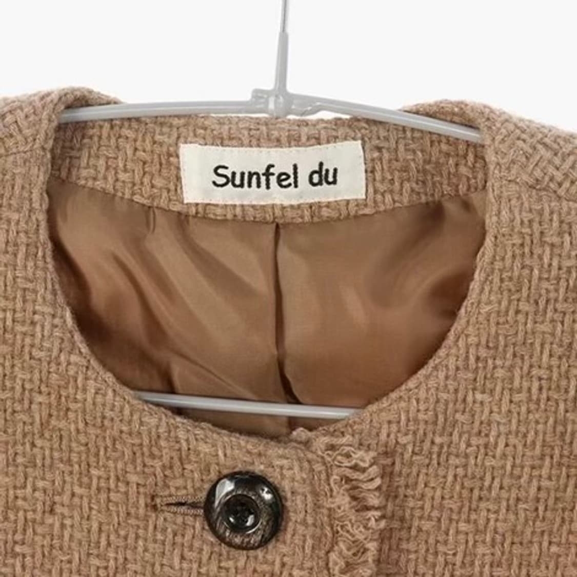 [M] Sunfel du 우먼즈 울 모직 코트 상품이미지5