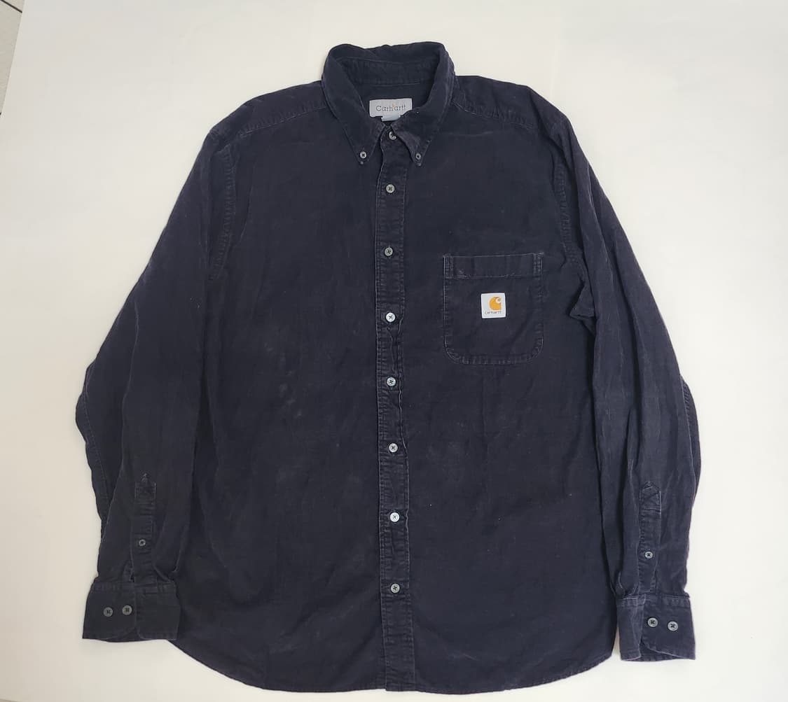 칼하트 네이비 색상 셔츠  상품이미지3