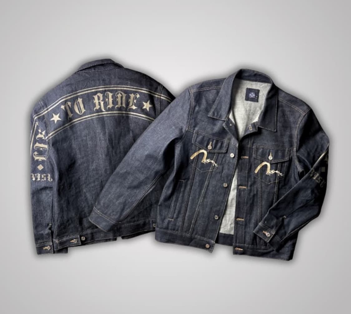 에비수 데님 자켓 XL 상품이미지1