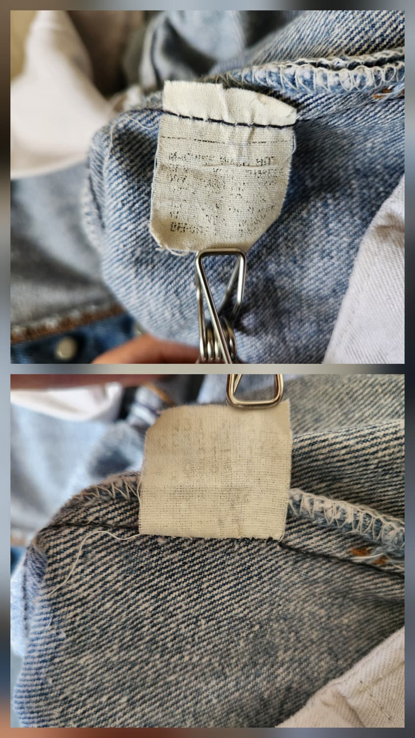 80s Levi's 리바이스 501 USA 중청 W31 L32 상품이미지6