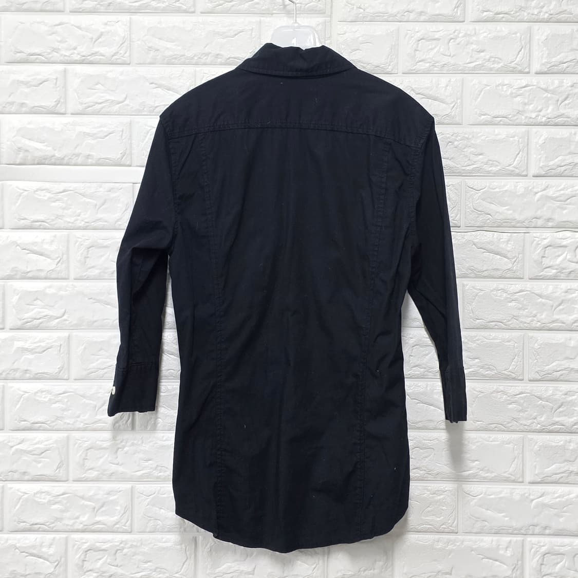 택포_ Kris Van Assche 블랙 셔츠 M 상품이미지4