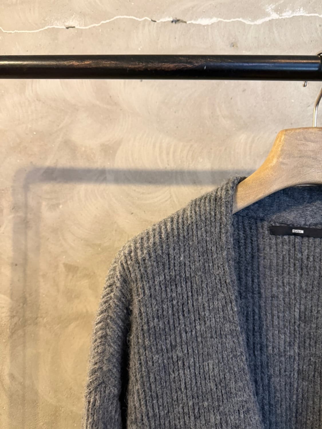 시스템 롱가디건 남성 95-100 상품이미지3