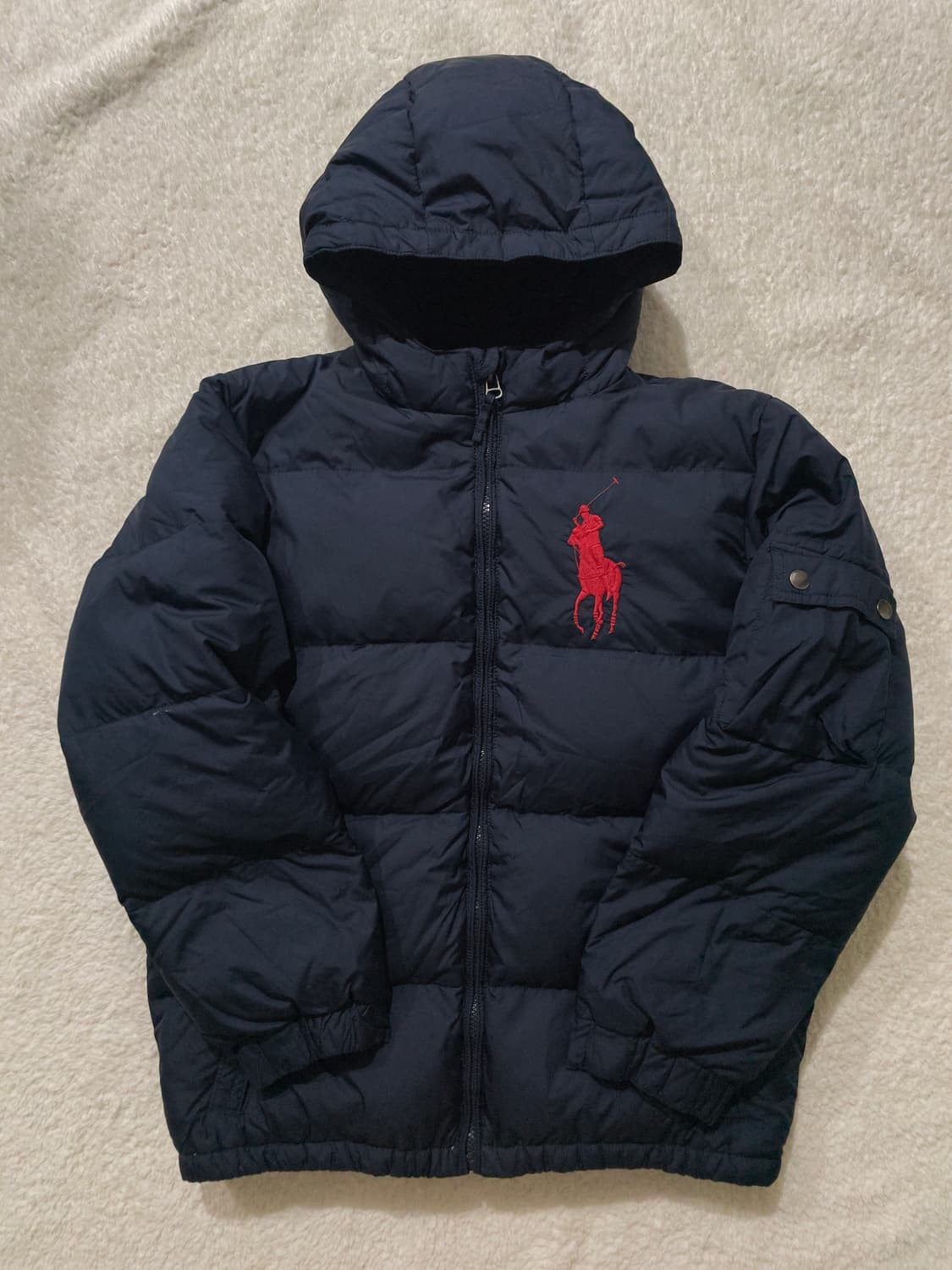 폴로 랄프로렌 레드 빅포니 패딩 상품이미지1