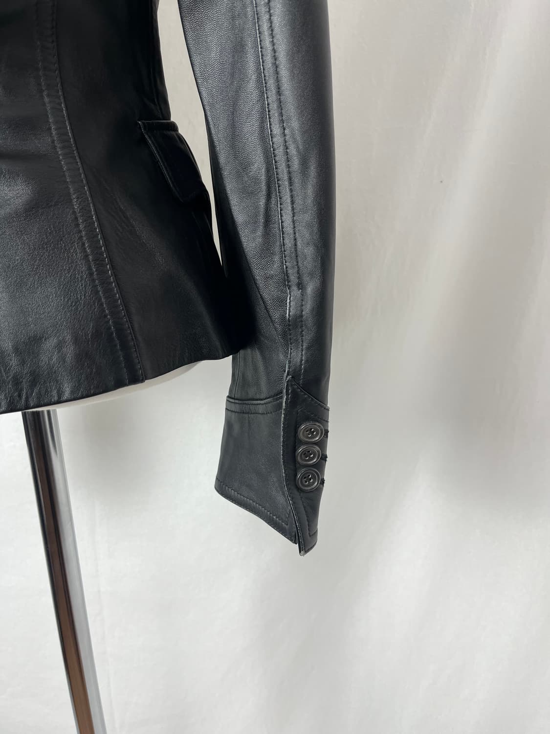 Vintage 웨스턴 리얼레더 블레이저 상품이미지4