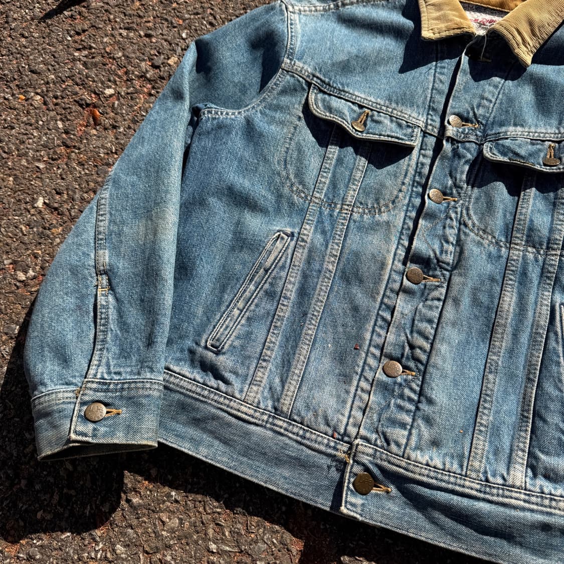 90S 리 스톰라이더 블랭킷 데님 자켓 상품이미지2