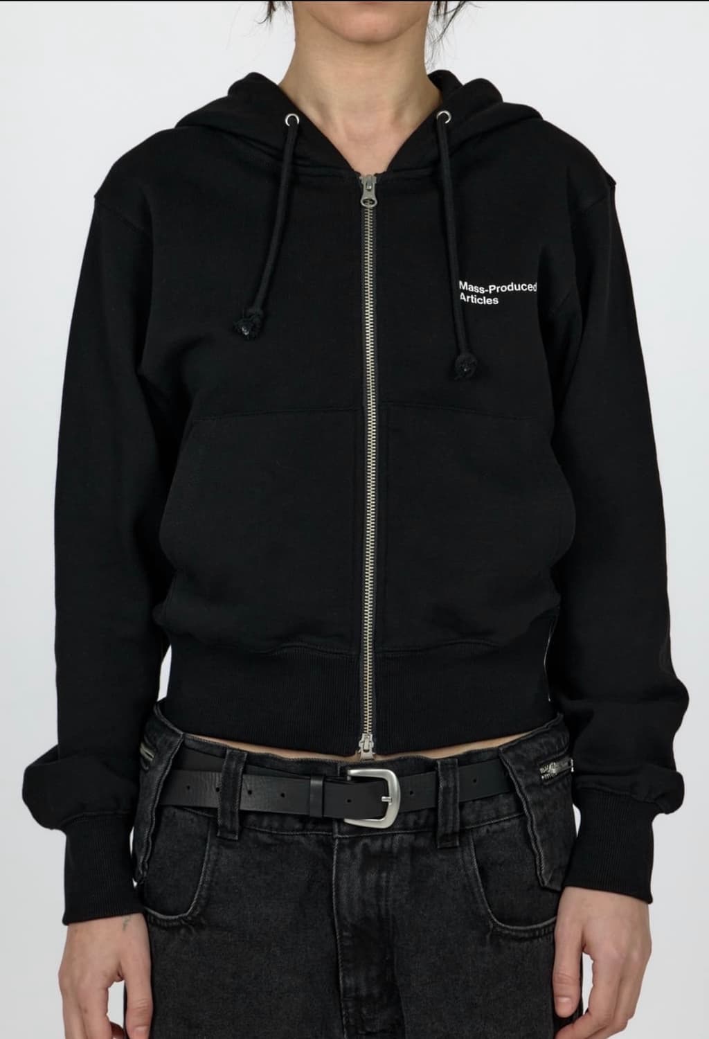Plastic product MPa HOOD ZIP UP (BLACK) 상품이미지1