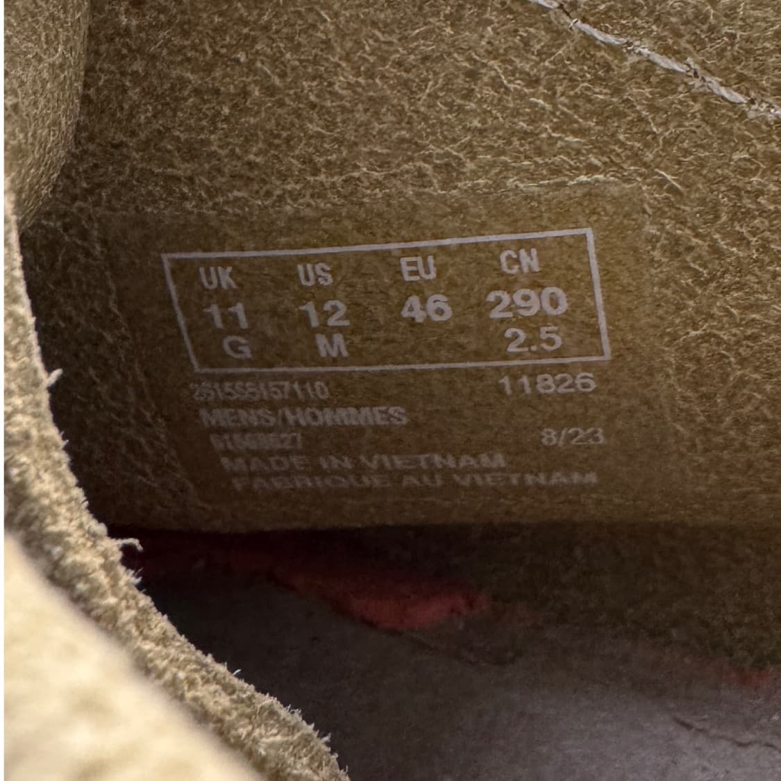 클락스 왈라비 스웨이드 레더 슈즈 290 상품이미지5