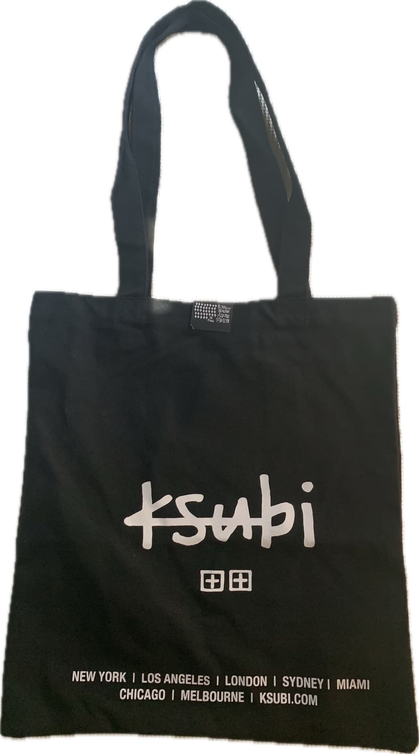 수비 Ksubi 토트백 블랙 캔버스(새 상품) 상품이미지1