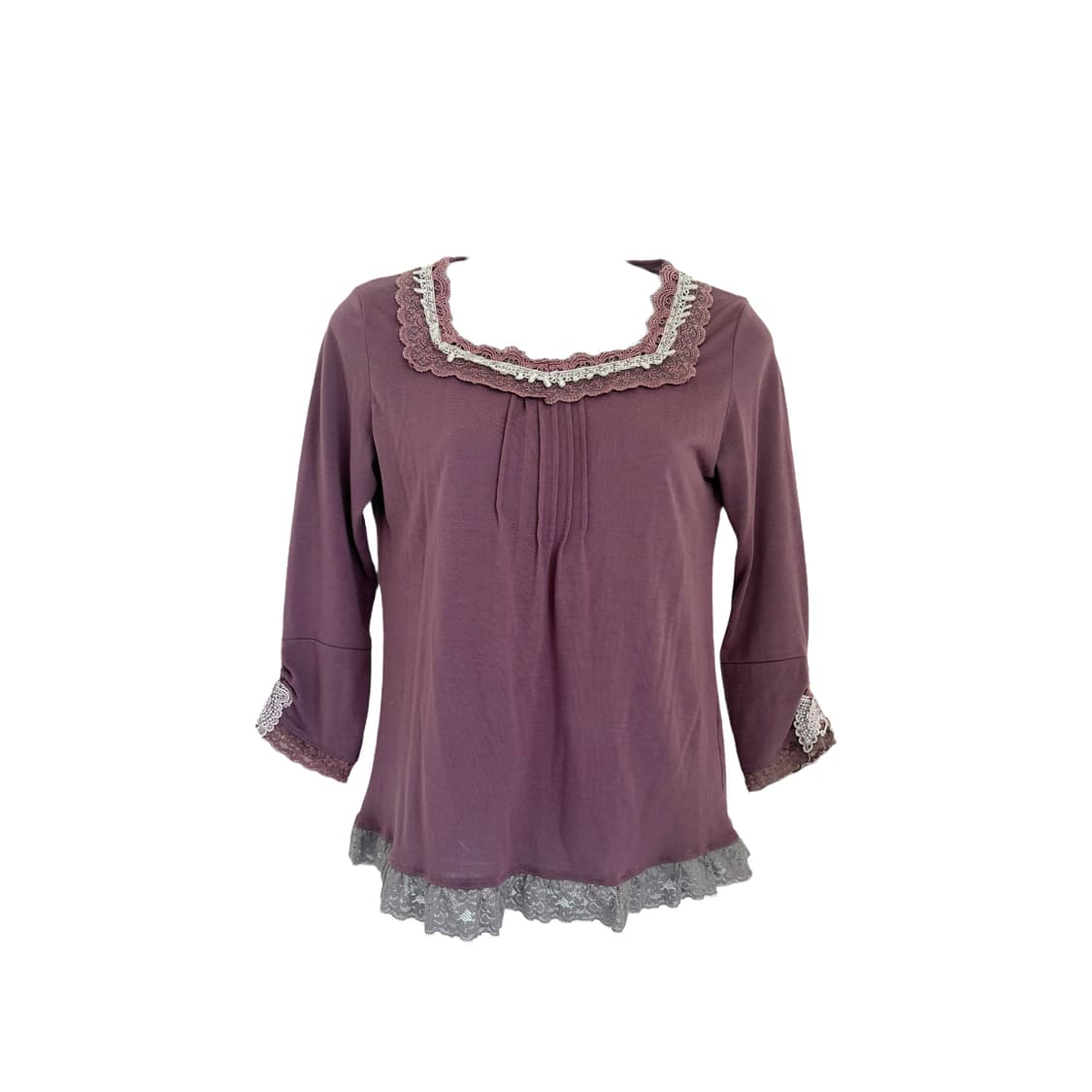 axes femme) butterfly lace t-shirt 상품이미지3