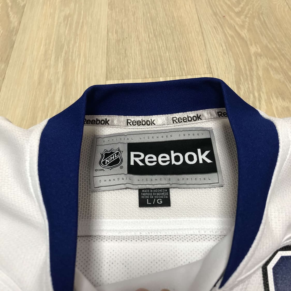 (L) 새상품 리복 NHL 템파베이 라이트닝 아이스하키 져지 하키 유니폼 상품이미지6