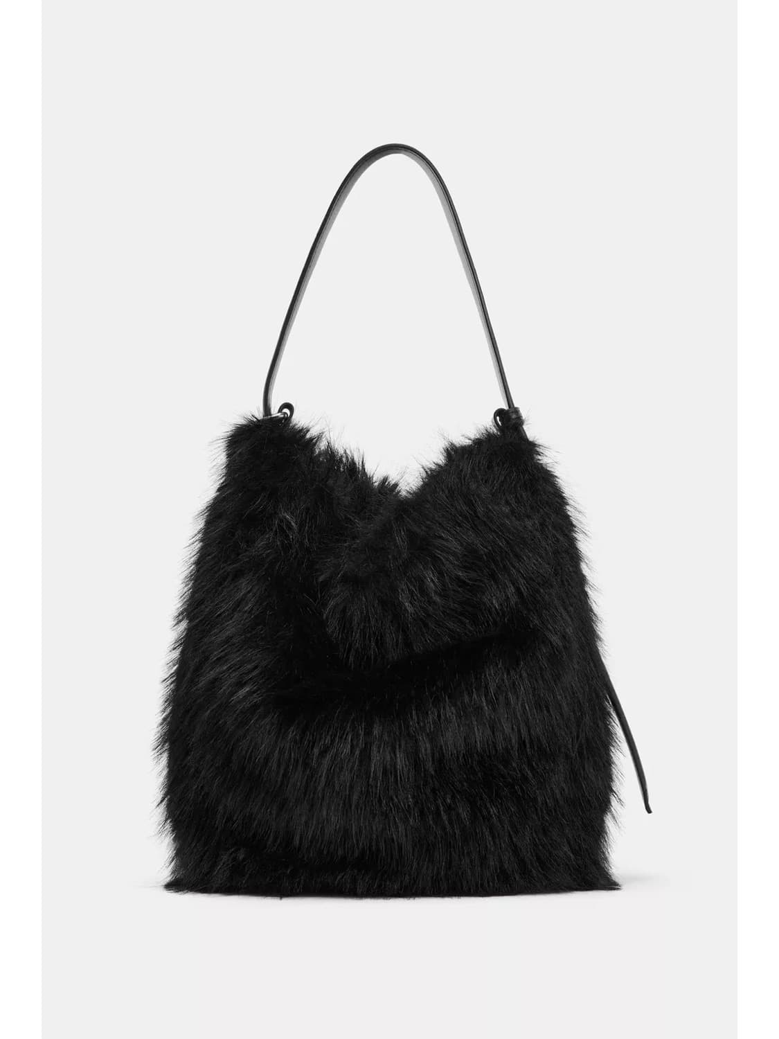 페이크 퍼 버킷백 상품이미지1