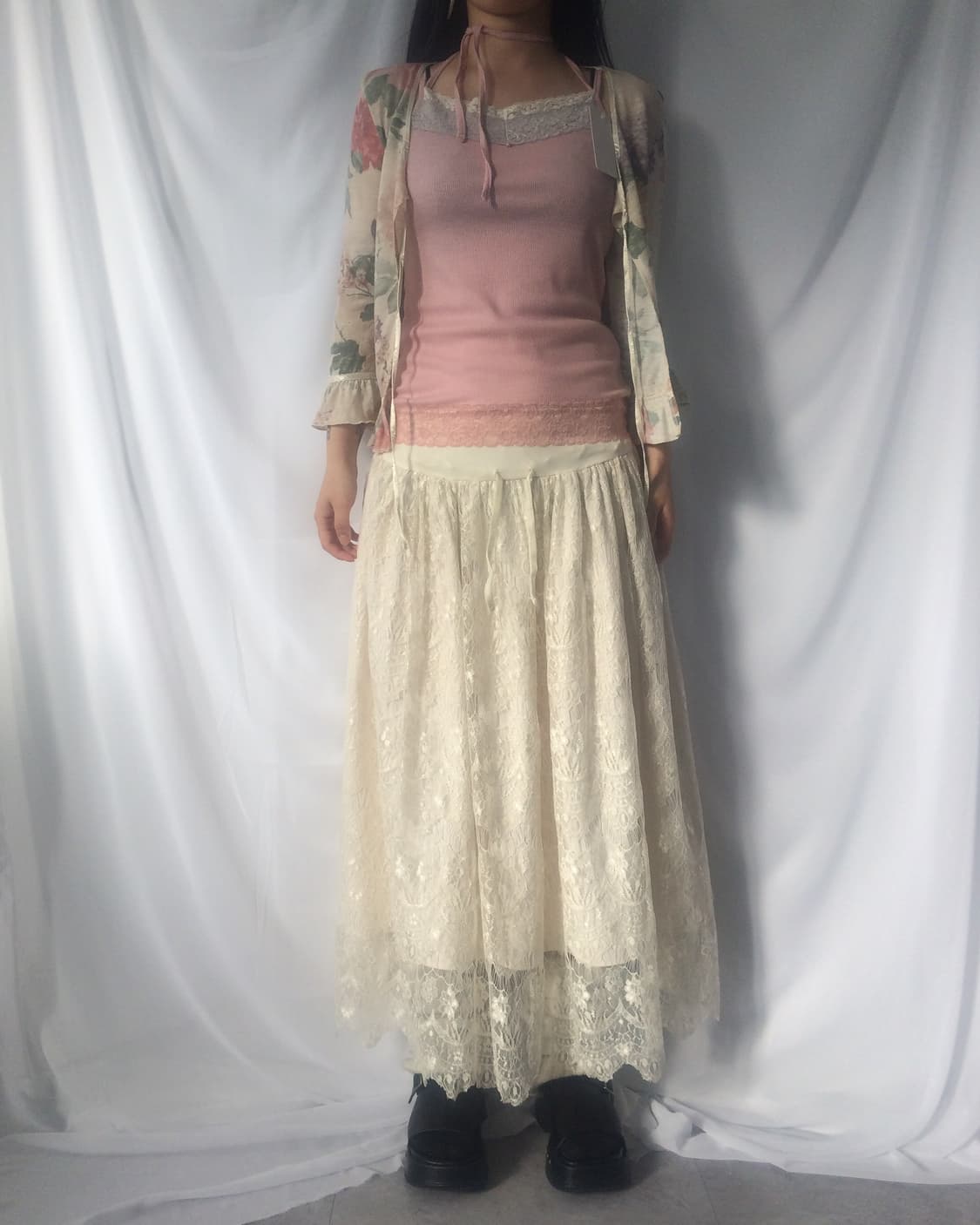Flower pattern cardigan 상품이미지7