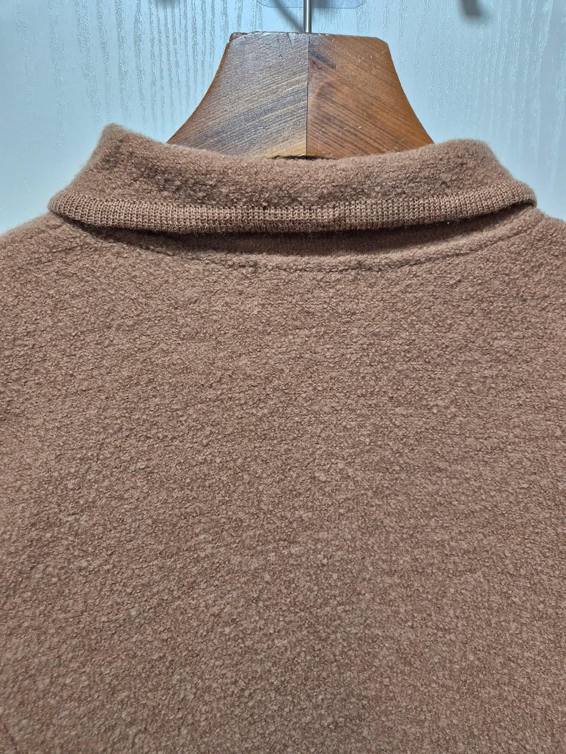 (세일)VTG. tabi 타비 브라운 압축울 집업 자켓 상품이미지9