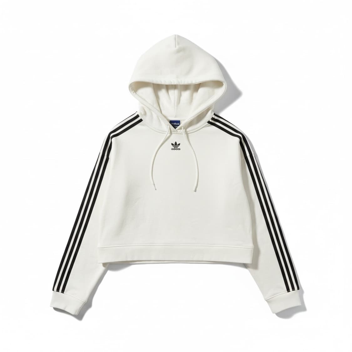 Adidas logo crop hood white M 상품이미지1