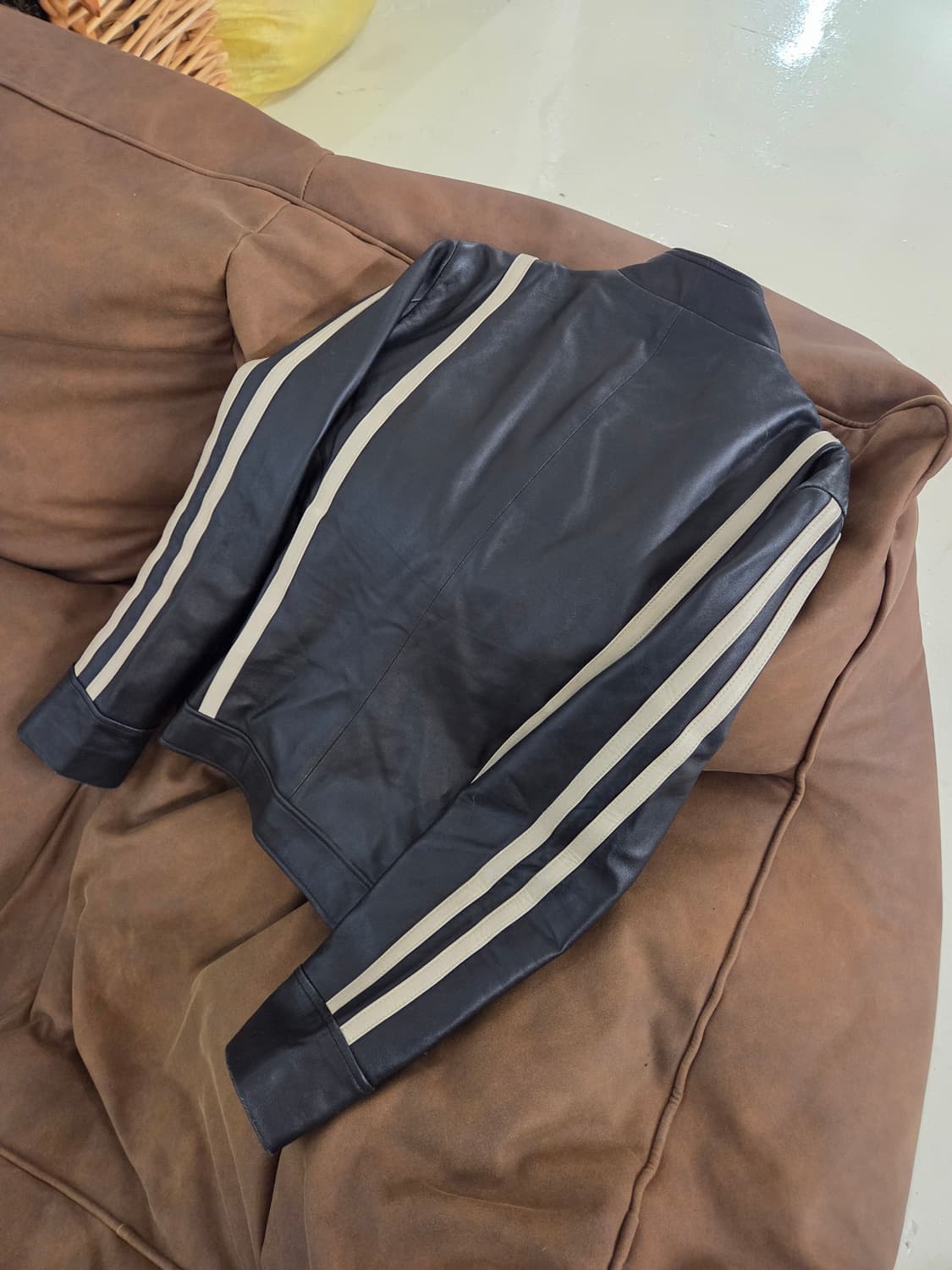 PECD 사이드라인 램스킨 레더 자켓 상품이미지4