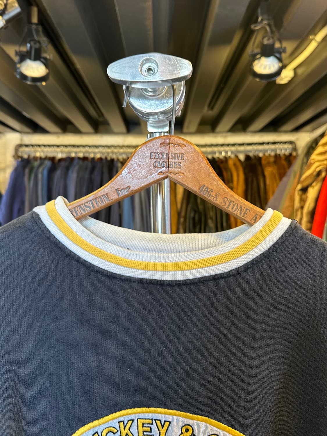 디즈니 미키마우스 자수 스웻 셔츠 상품이미지3