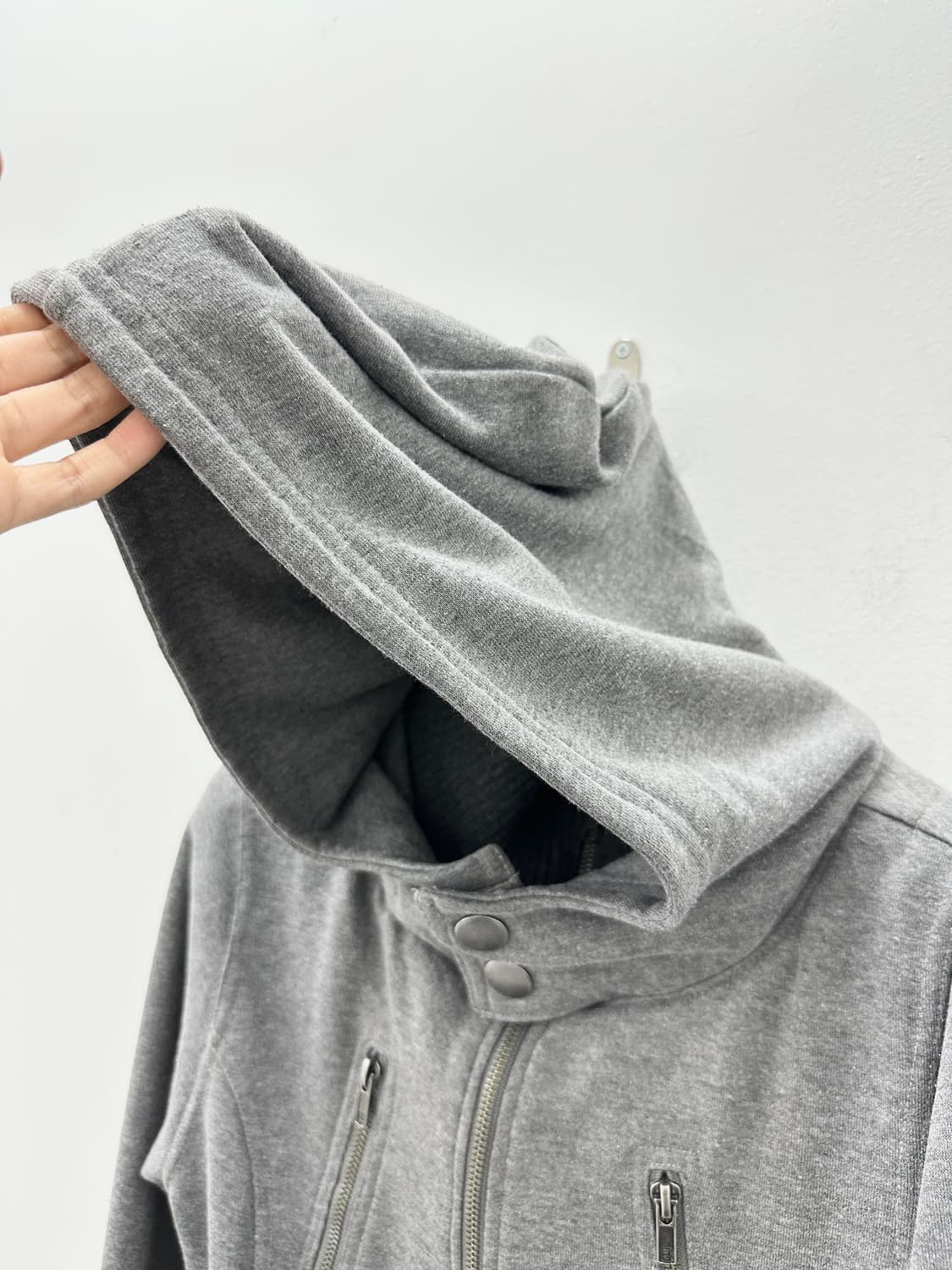 Colza vintage hooded knit zip up y2k 상품이미지9
